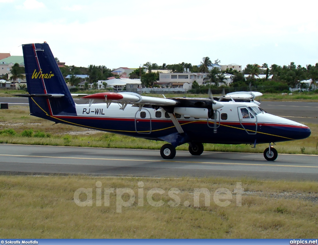 PJ-WIL, De Havilland Canada DHC-6-300 Twin Otter, Winair