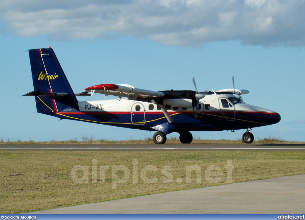 PJ-WIL, De Havilland Canada DHC-6-300 Twin Otter, Winair