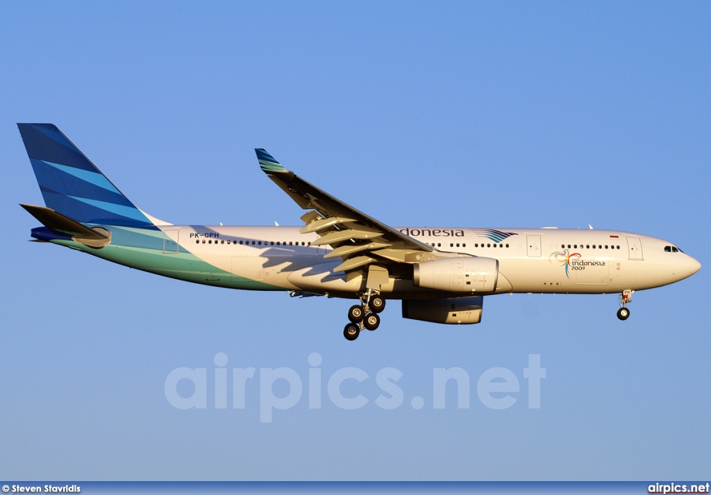 PK-GPH, Airbus A330-200, Garuda Indonesia