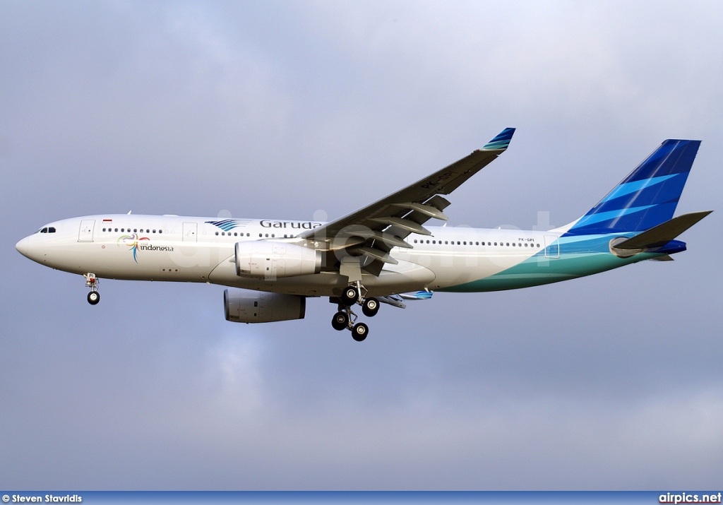 PK-GPI, Airbus A330-200, Garuda Indonesia