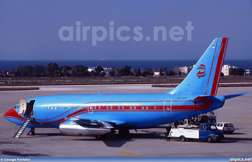 PK-HHS, Boeing 737-200Adv, Gatari Air Services