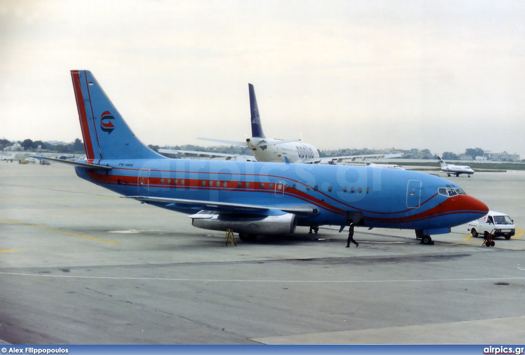 PK-HHS, Boeing 737-200Adv, Gatari Air Services