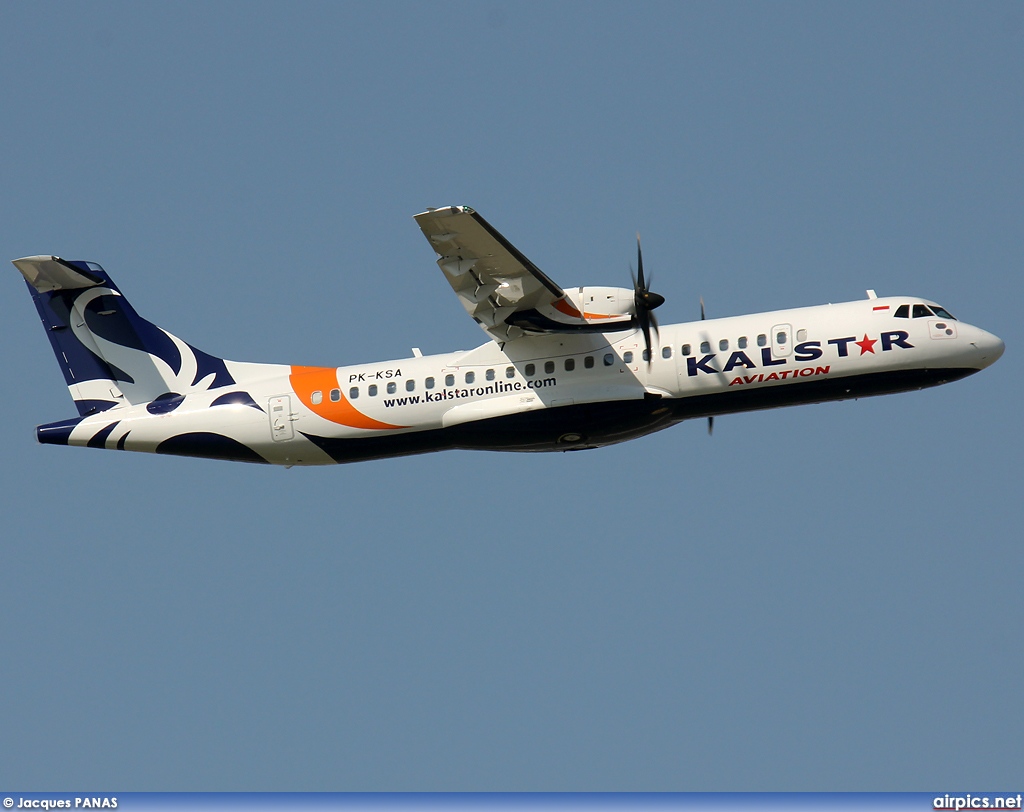 PK-KSA, ATR 72-600, KalStar Aviation