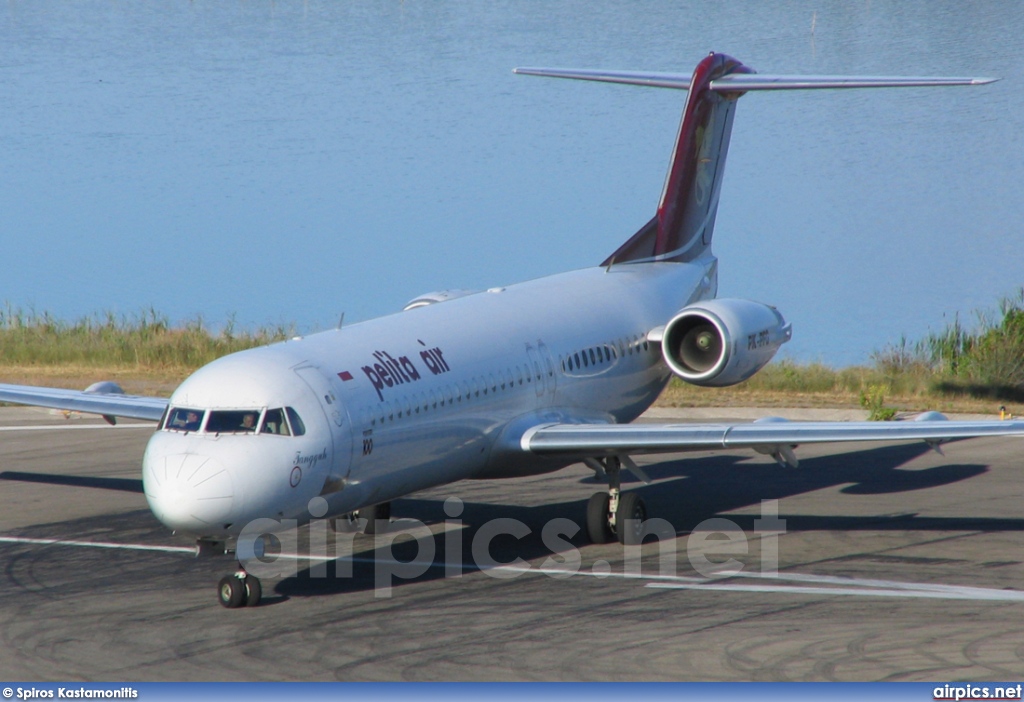 PK-PFG, Fokker F100, Pelita Air Service