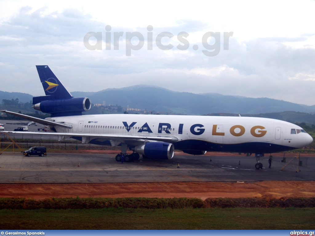 PP-VMT, McDonnell Douglas DC-10-30F, Varig Log