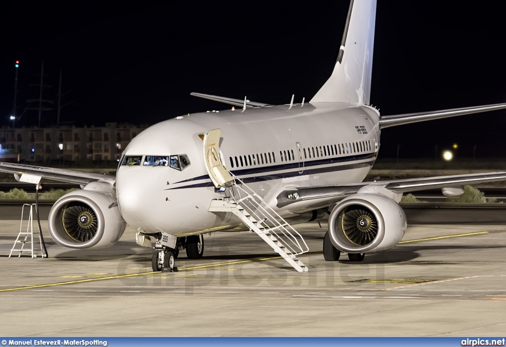PR-BBS, Boeing 737-700/BBJ, Private