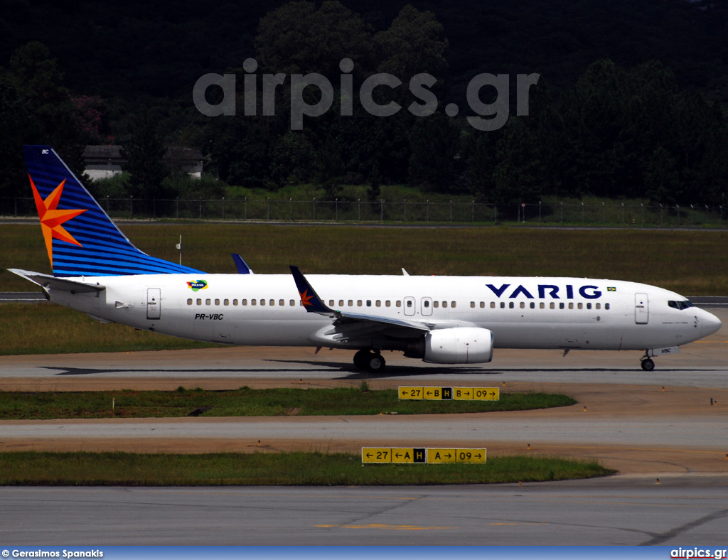 PR-VBC, Boeing 737-800, Varig