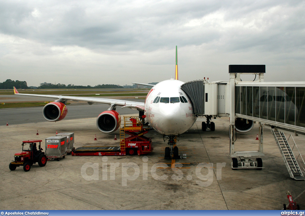 PT-MSN, Airbus A340-500, TAM Linhas Aereas