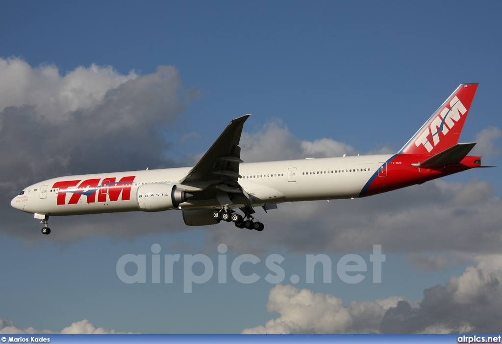 PT-MUB, Boeing 777-300ER, TAM Linhas Aereas