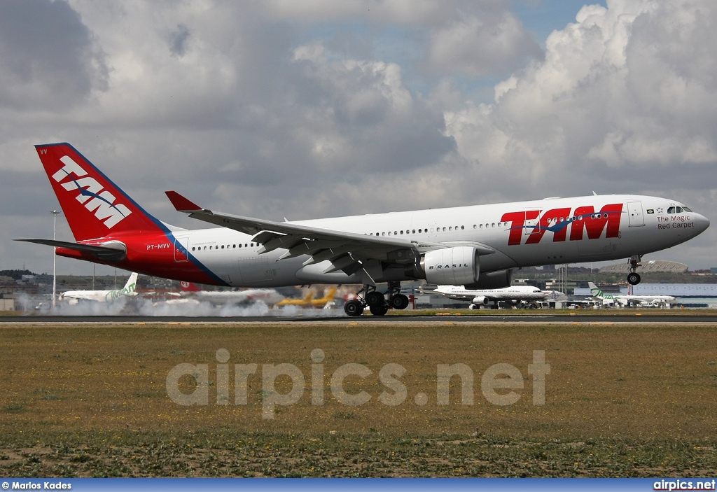 PT-MVV, Airbus A330-200, TAM Linhas Aereas