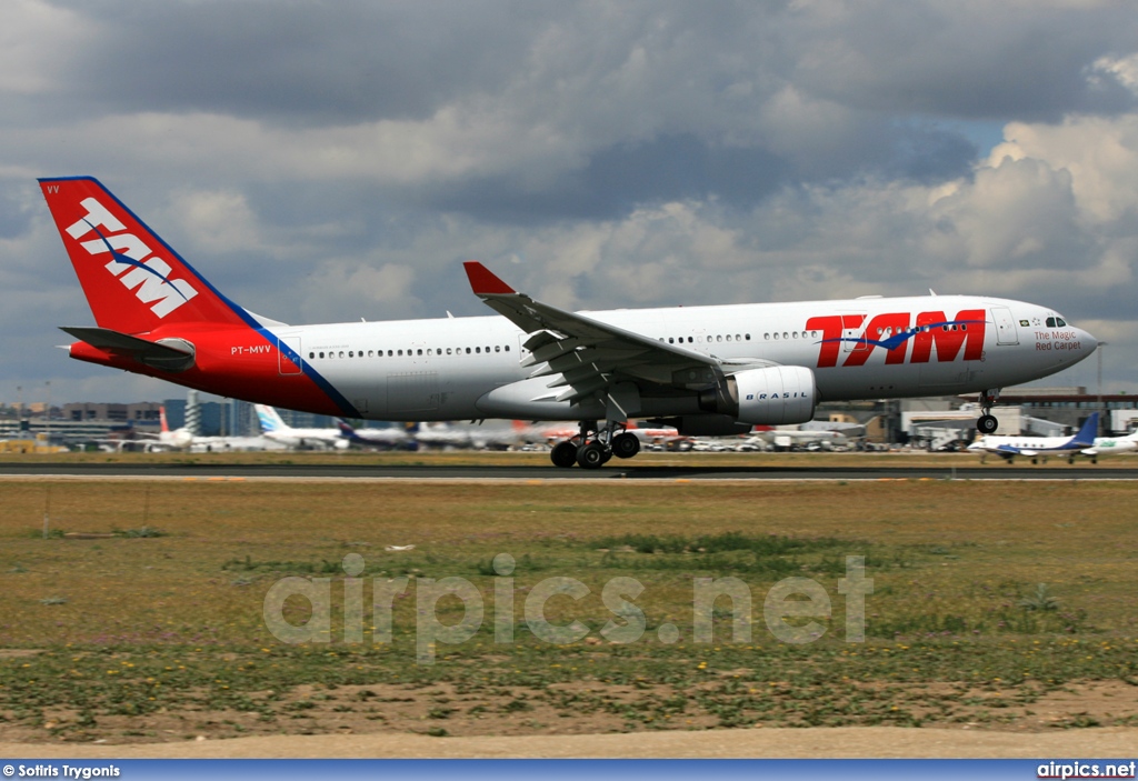 PT-MVV, Airbus A330-200, TAM Linhas Aereas