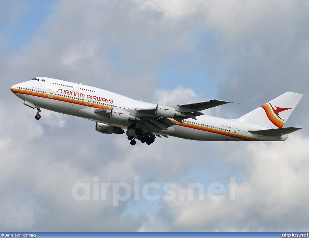 PZ-TCM, Boeing 747-300M, Surinam Airways