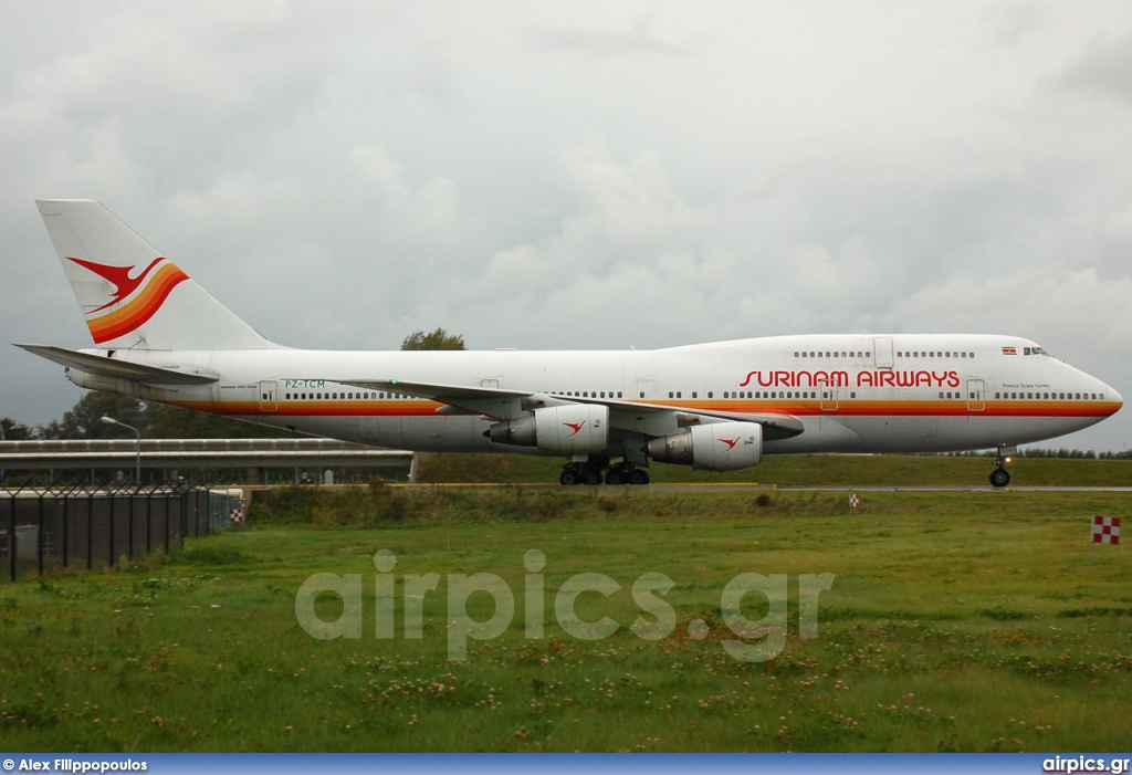 PZ-TCM, Boeing 747-300M, Surinam Airways