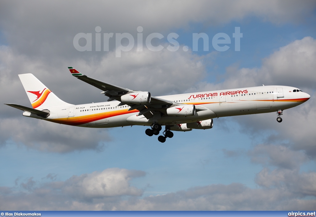 PZ-TCP, Airbus A340-300, Surinam Airways