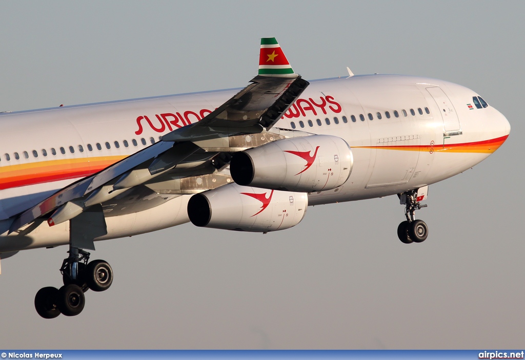 PZ-TCP, Airbus A340-300, Surinam Airways