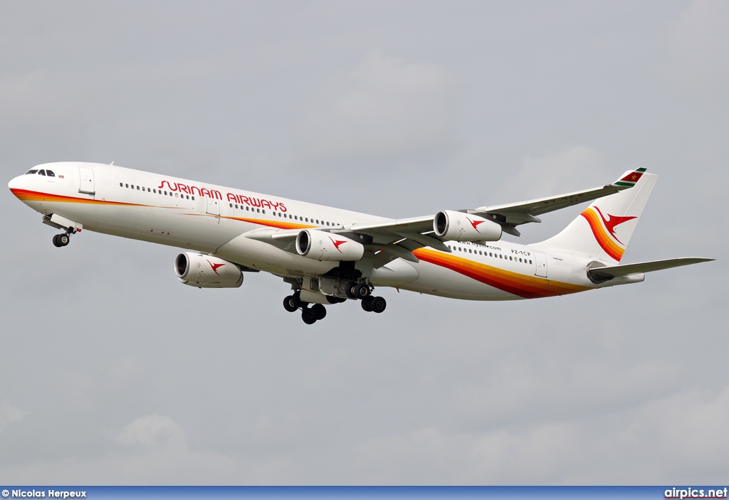 PZ-TCP, Airbus A340-300, Surinam Airways