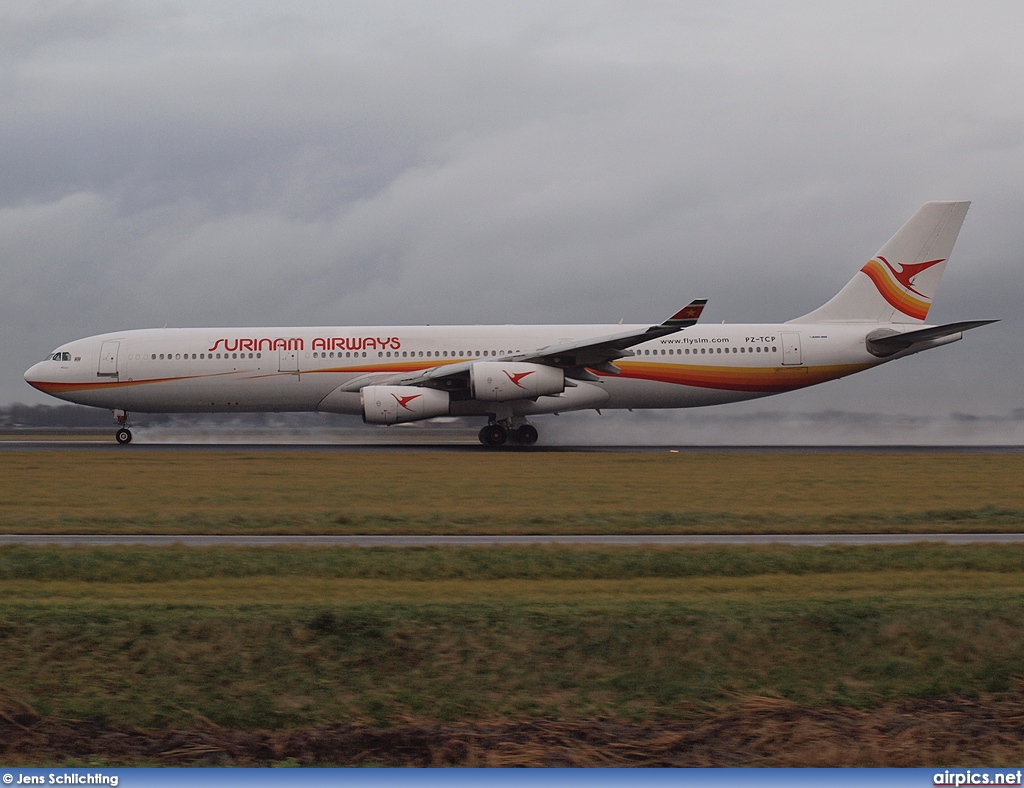 PZ-TCP, Airbus A340-300, Surinam Airways