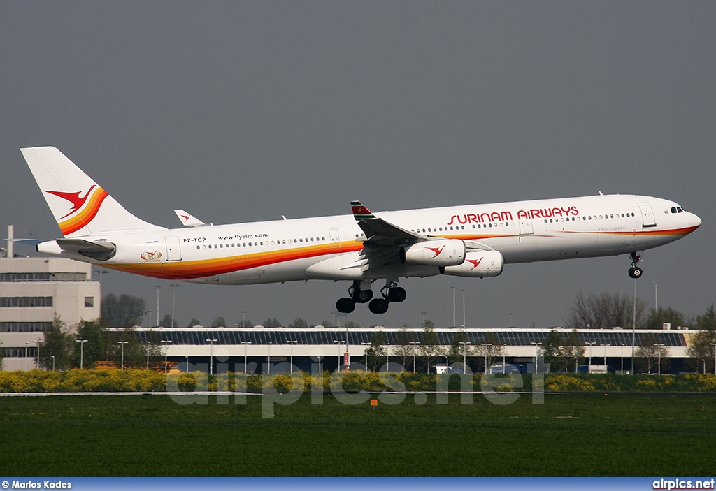 PZ-TCP, Airbus A340-300, Surinam Airways