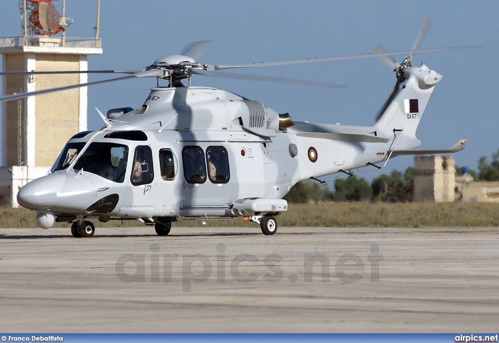 QA67, AgustaWestland AW139, Qatar Amiri Air Force