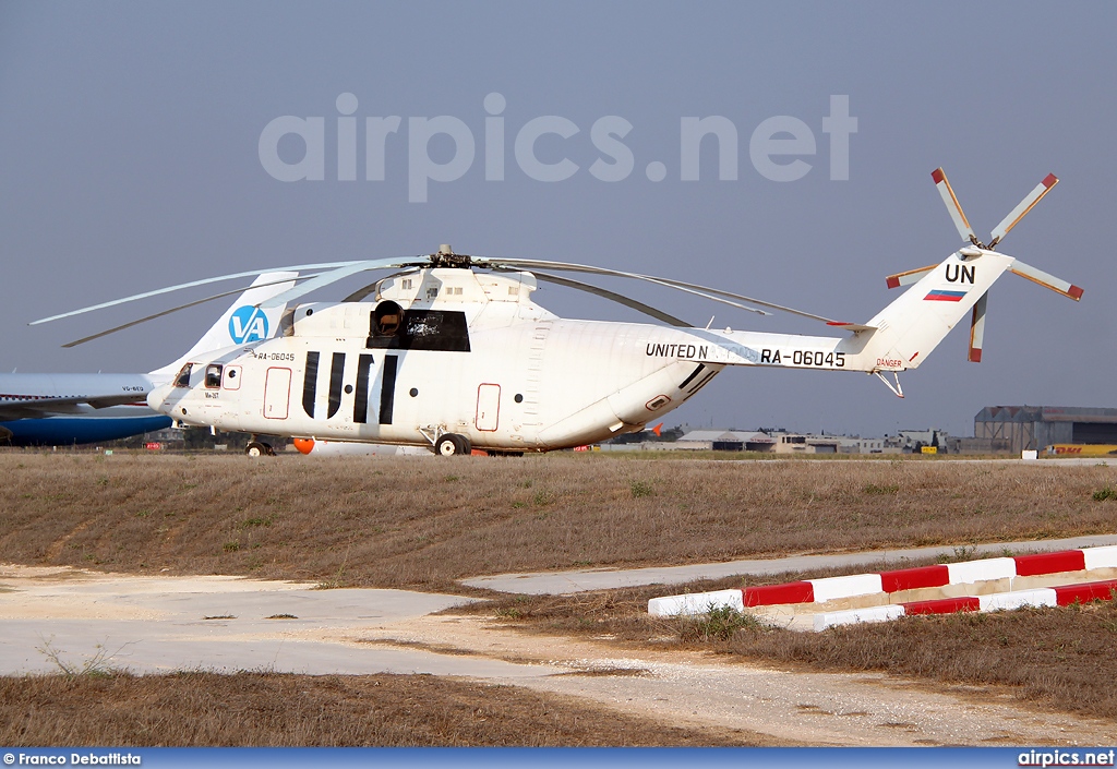 RA-06045, Mil Mi-26T, United Nations