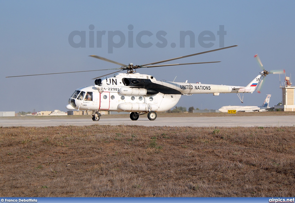 RA-22981, Mil Mi-8MTV-1, United Nations
