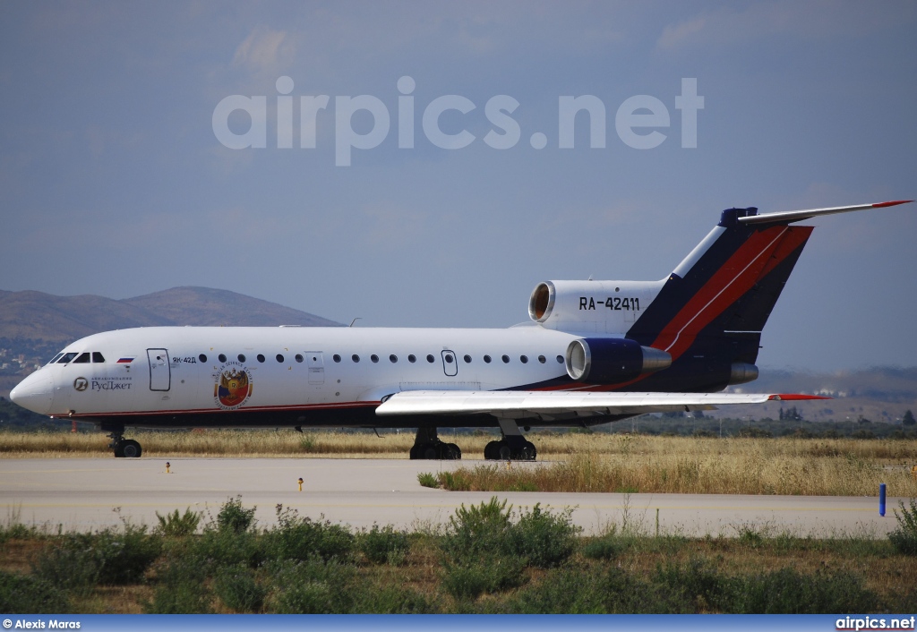 RA-42411, Yakovlev Yak-42-D, RusJet