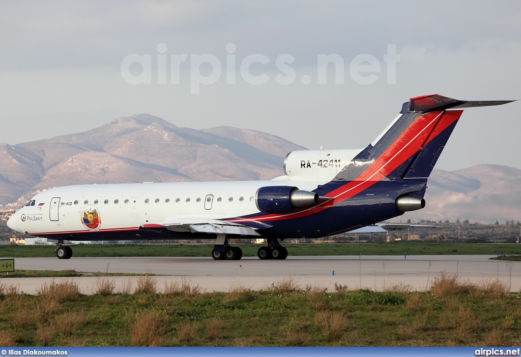 RA-42411, Yakovlev Yak-42-D, RusJet