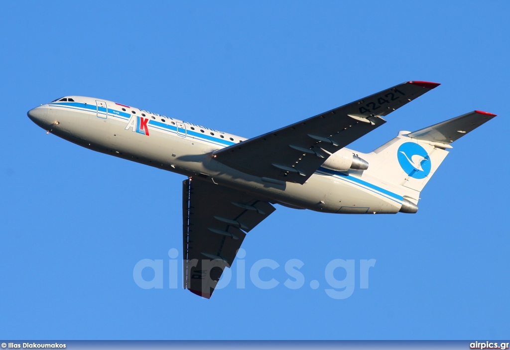 RA-42421, Yakovlev Yak-42-D, Kuban Airlines