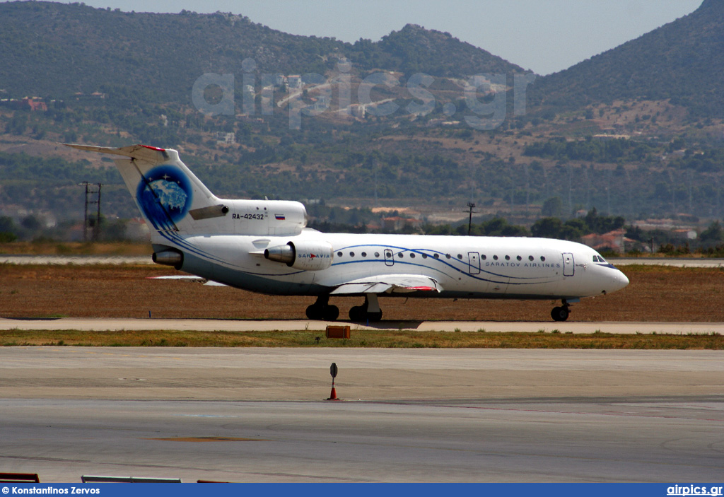 RA-42432, Yakovlev Yak-42-D, Sar Avia - Saratov Airlines