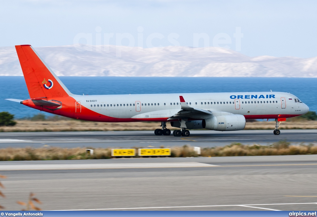 RA-64017, Tupolev Tu-204-100, Orenair