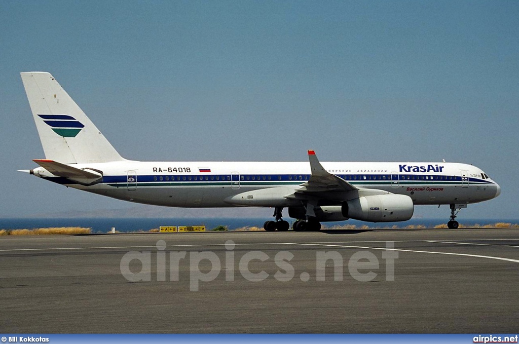 RA-64018, Tupolev Tu-204-100, KrasAir