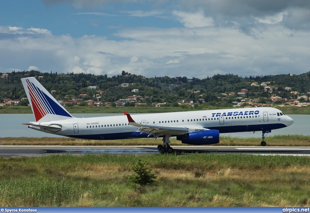 RA-64509, Tupolev Tu-214, Transaero