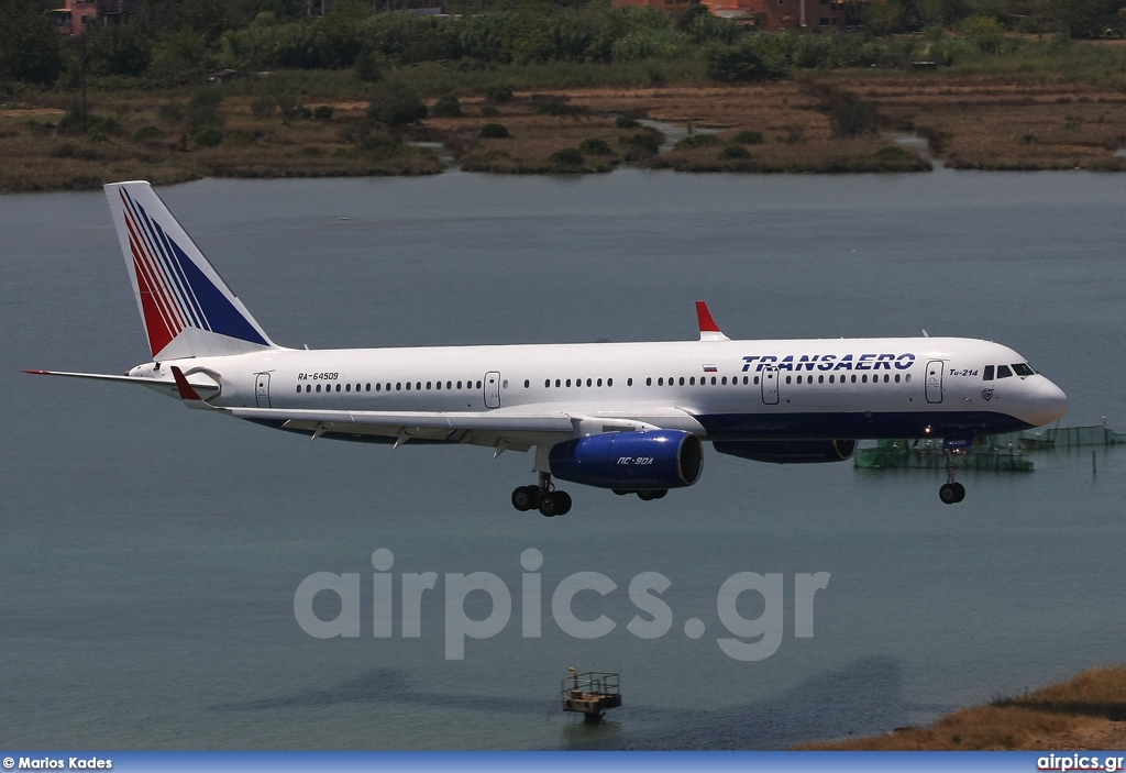 RA-64509, Tupolev Tu-214, Transaero