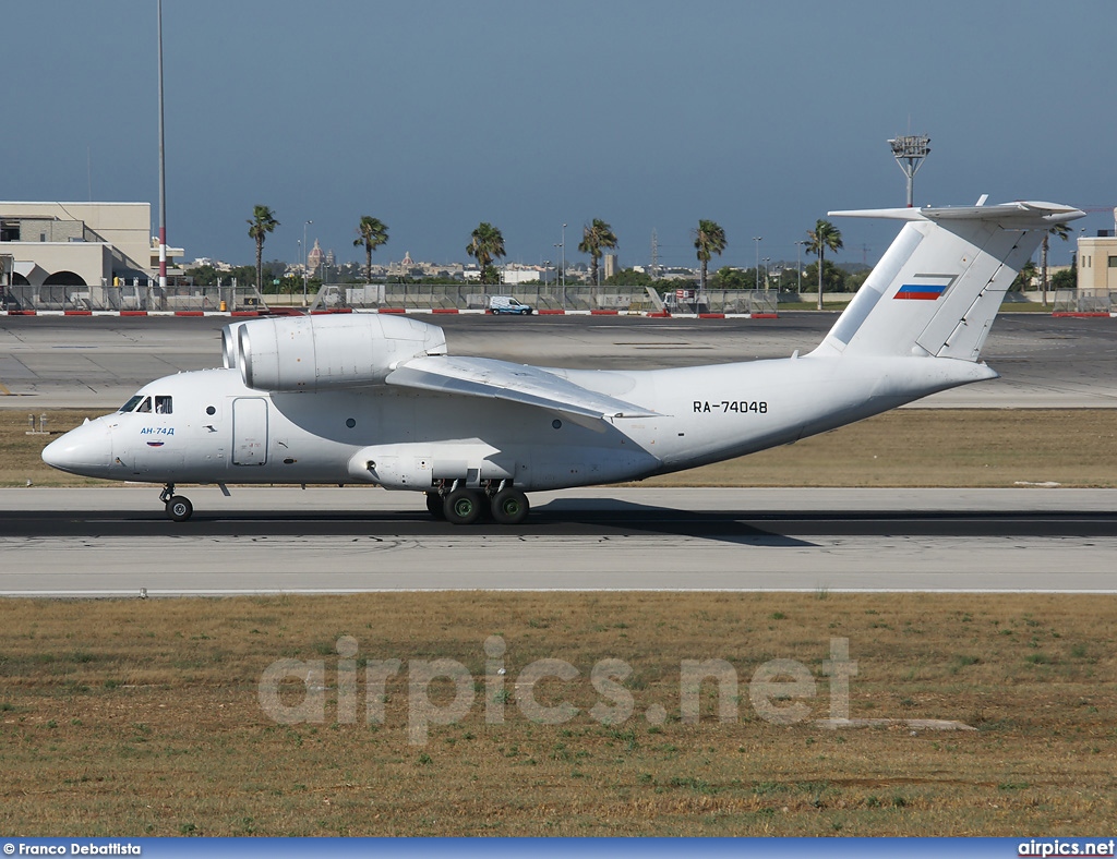 RA-74048, Antonov An-74D, 2nd Sverdlovsk Air Enterprise