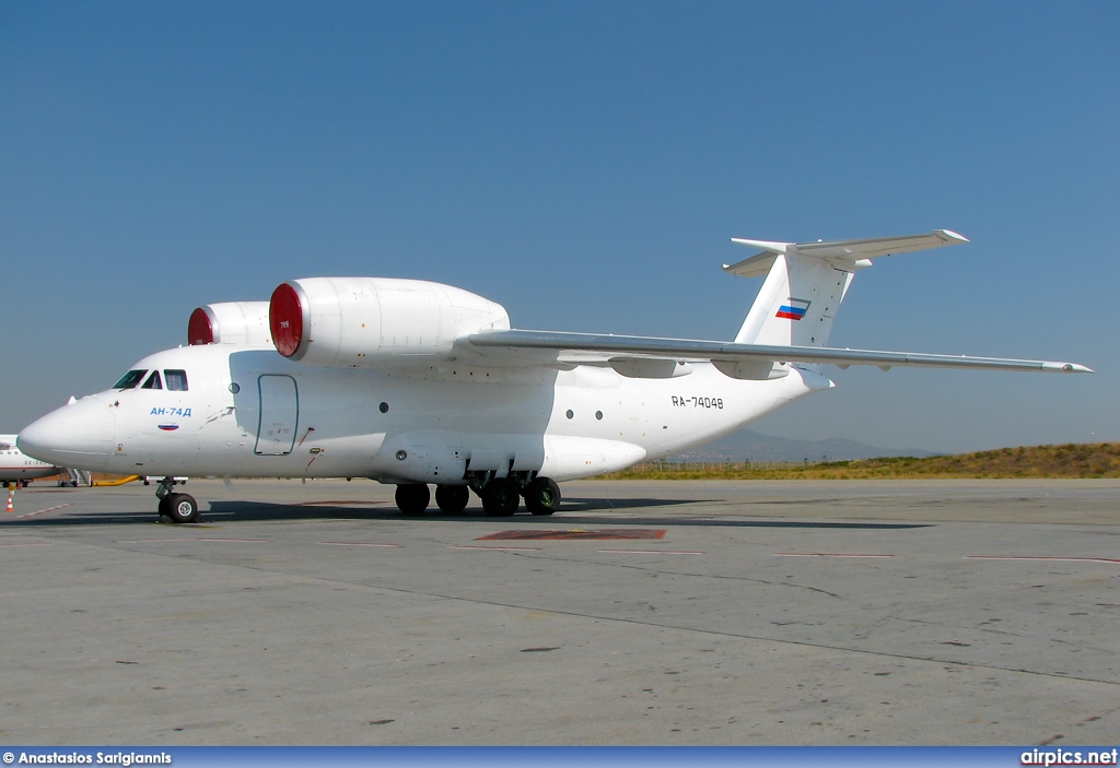 RA-74048, Antonov An-74D, 2nd Sverdlovsk Air Enterprise