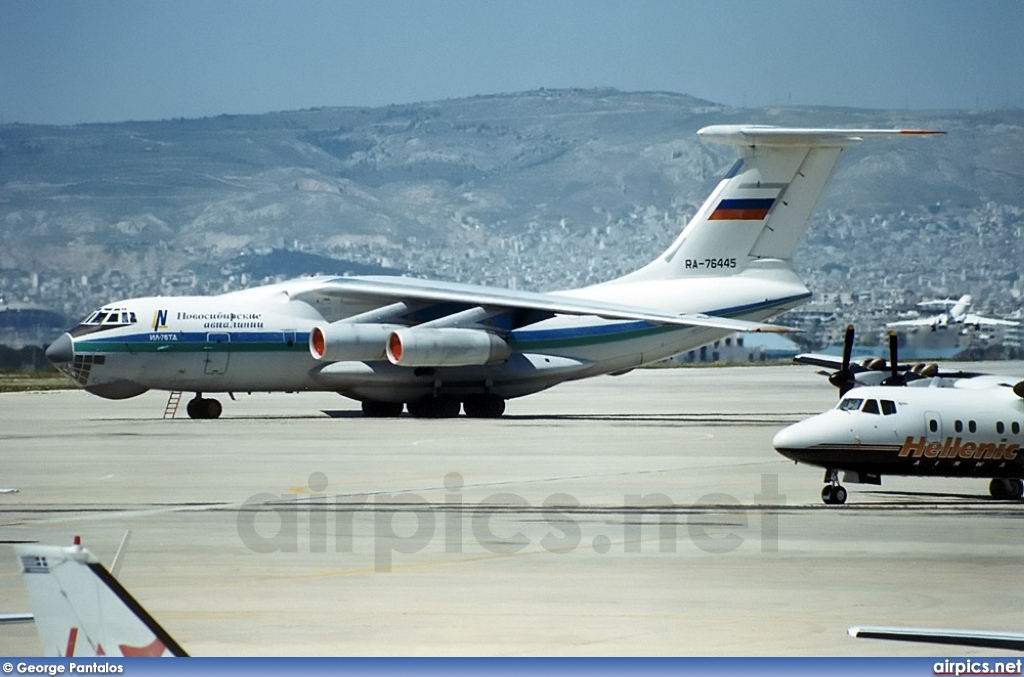 RA-76445, Ilyushin Il-76-TD, Novosibirsk Avia