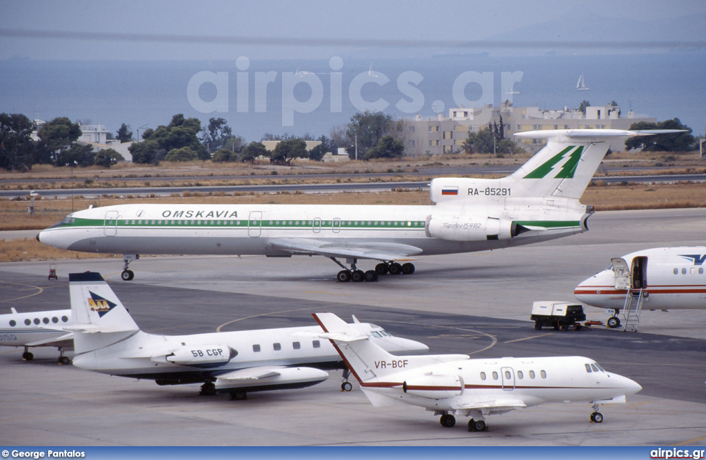 RA-85291, Tupolev Tu-154B-2, Omskavia