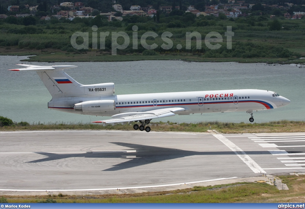RA-85631, Tupolev Tu-154M, Rossiya Airlines