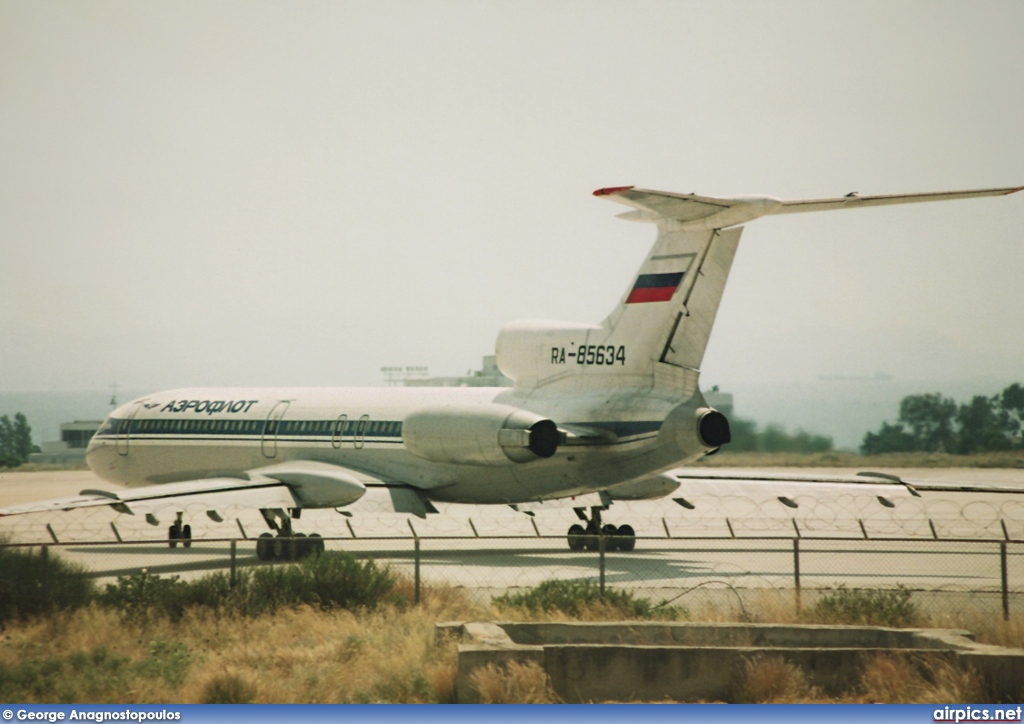 RA-85634, Tupolev Tu-154M, Aeroflot