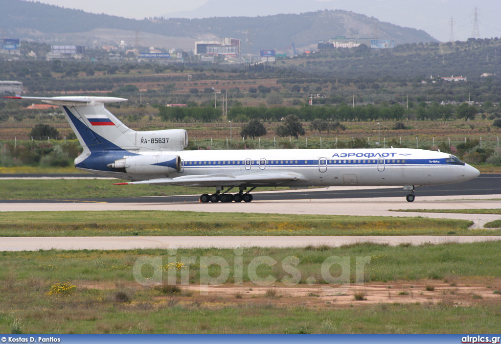 RA-85637, Tupolev Tu-154M, Aeroflot