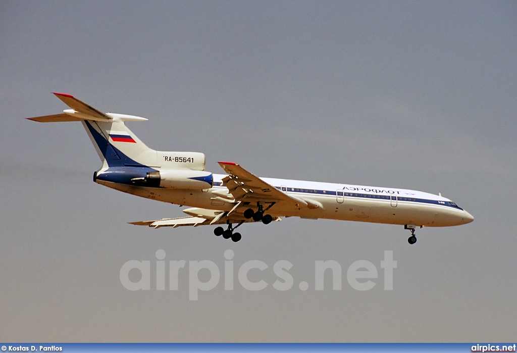 RA-85641, Tupolev Tu-154M, Aeroflot