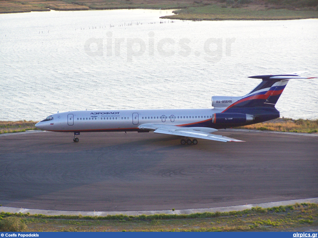 RA-85646, Tupolev Tu-154M, Aeroflot