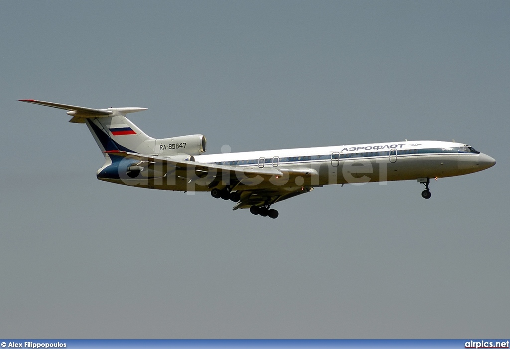 RA-85647, Tupolev Tu-154M, Aeroflot