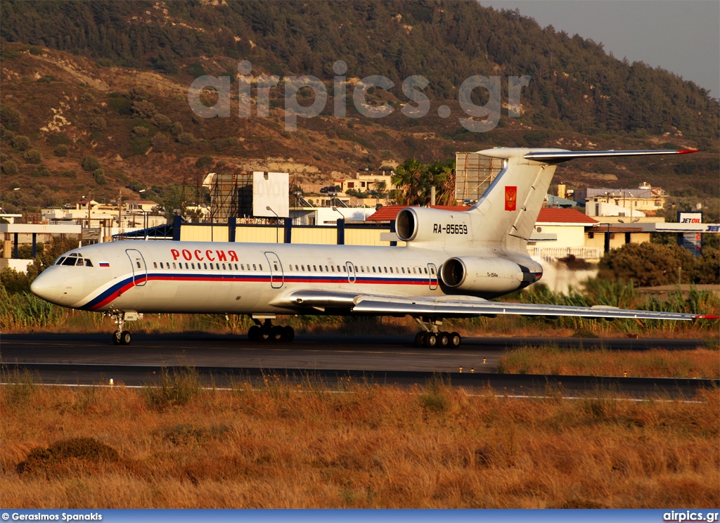 RA-85659, Tupolev Tu-154M, Rossiya Airlines