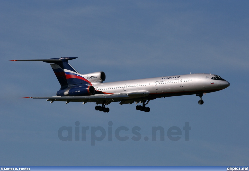 RA-85662, Tupolev Tu-154M, Aeroflot