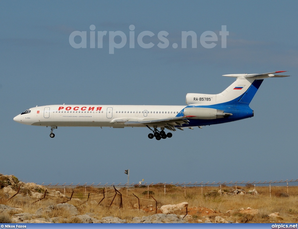 RA-85785, Tupolev Tu-154M, Rossiya Airlines