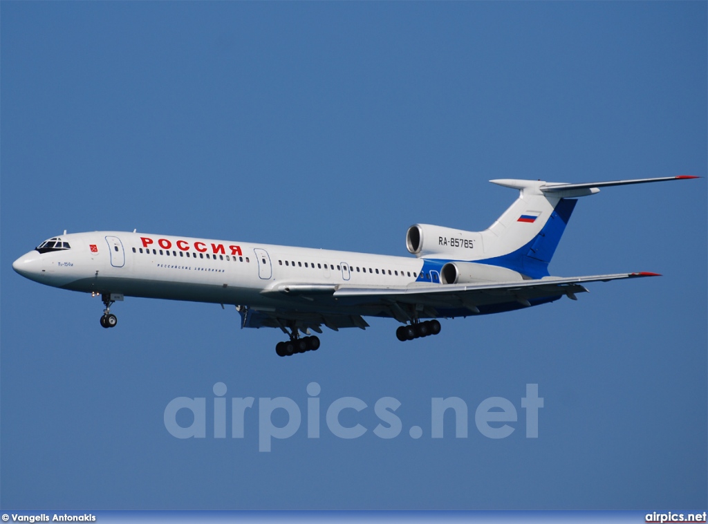 RA-85785, Tupolev Tu-154M, Rossiya Airlines