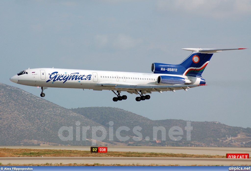 RA-85812, Tupolev Tu-154M, Yakutia Airlines