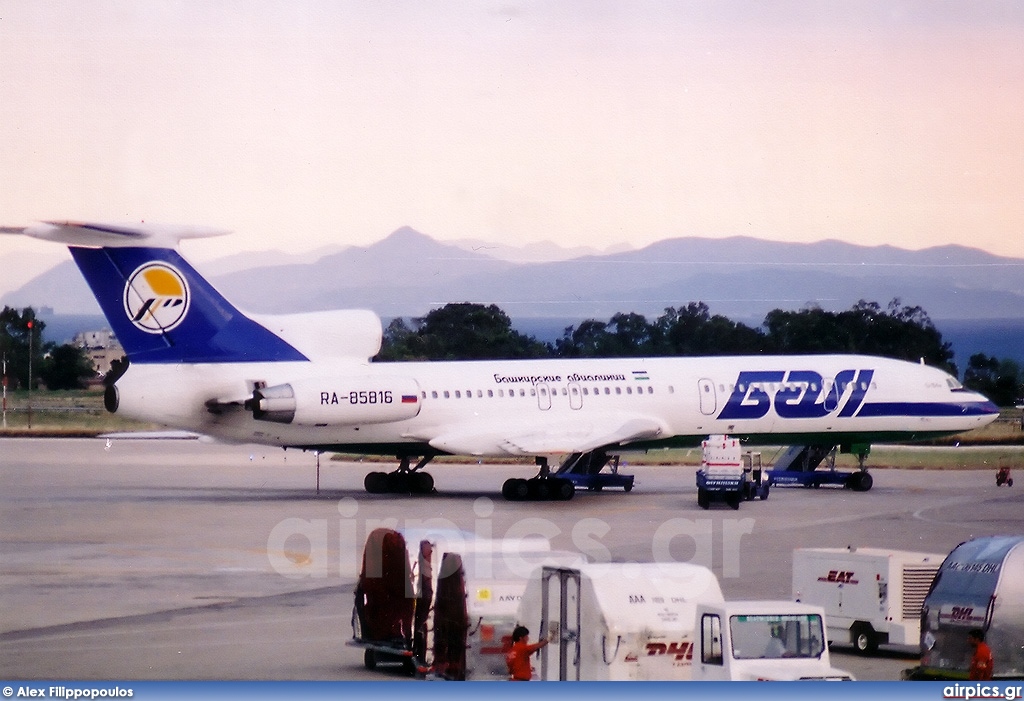 RA-85816, Tupolev Tu-154M, Bashkir Airlines (BAL)