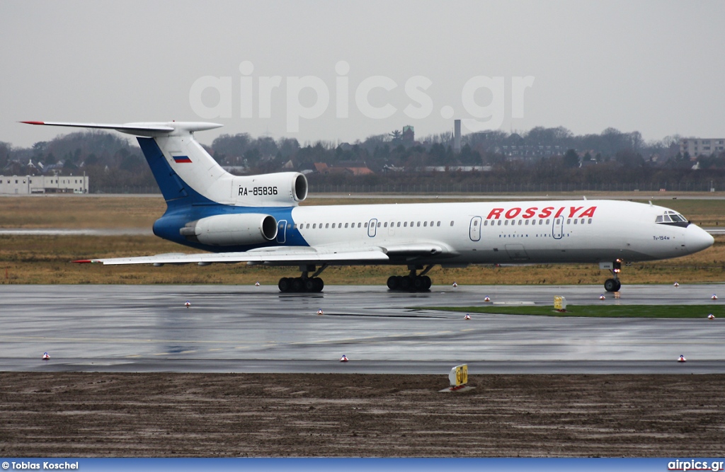 RA-85836, Tupolev Tu-154M, Rossiya Airlines